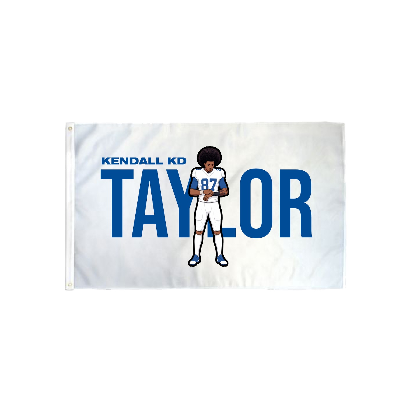 3x5 Flag — Player Name in Classic