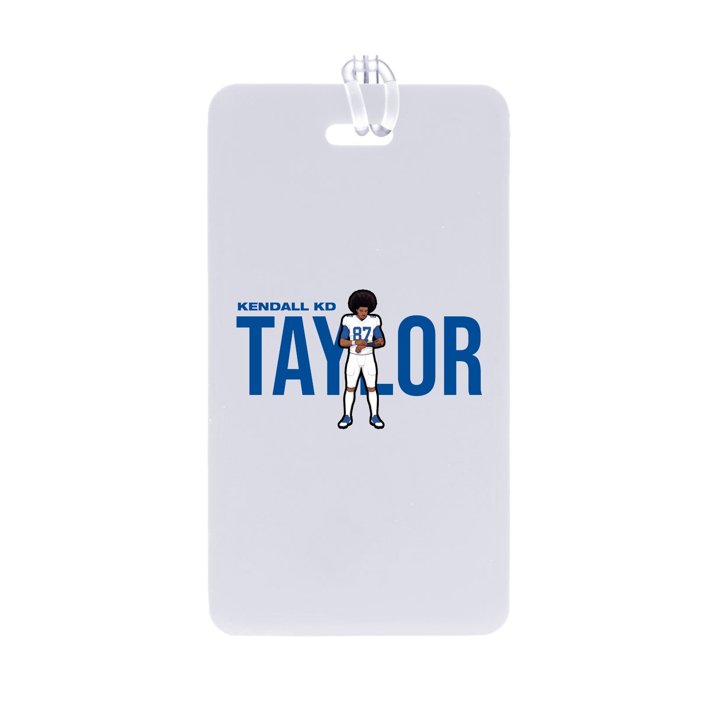 Bag Tag — Player Name in Classic