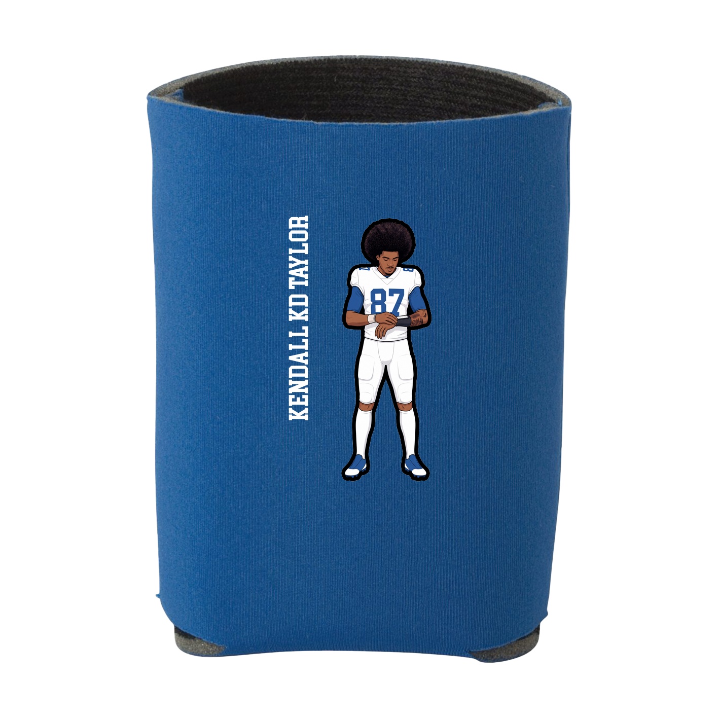 Can Holder — Name Vertical in Royal