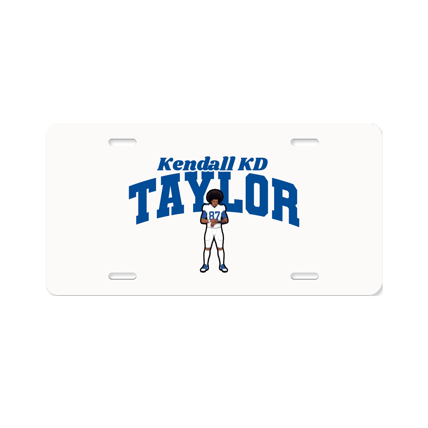 License Plate — Signature Arch in Classic