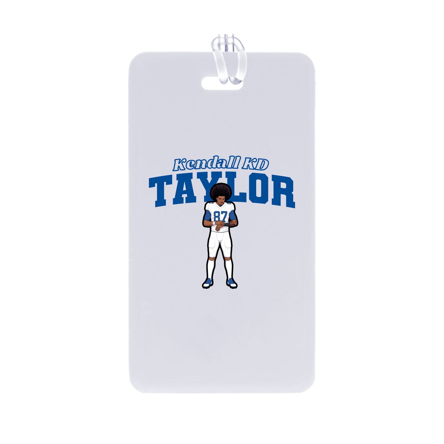 Bag Tag — Name Arch in Classic