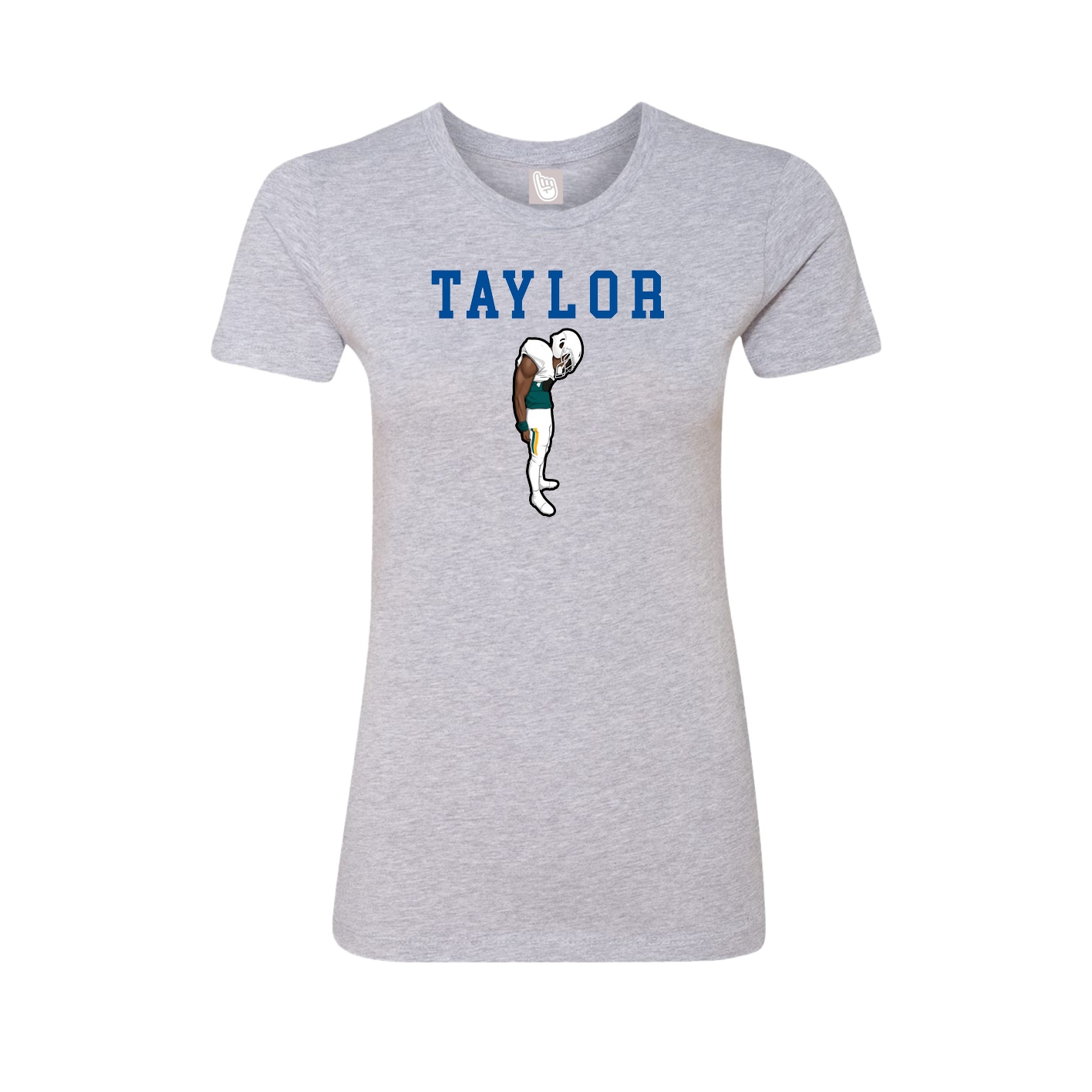 Fitted Women's Tee — Shirsey in Grey