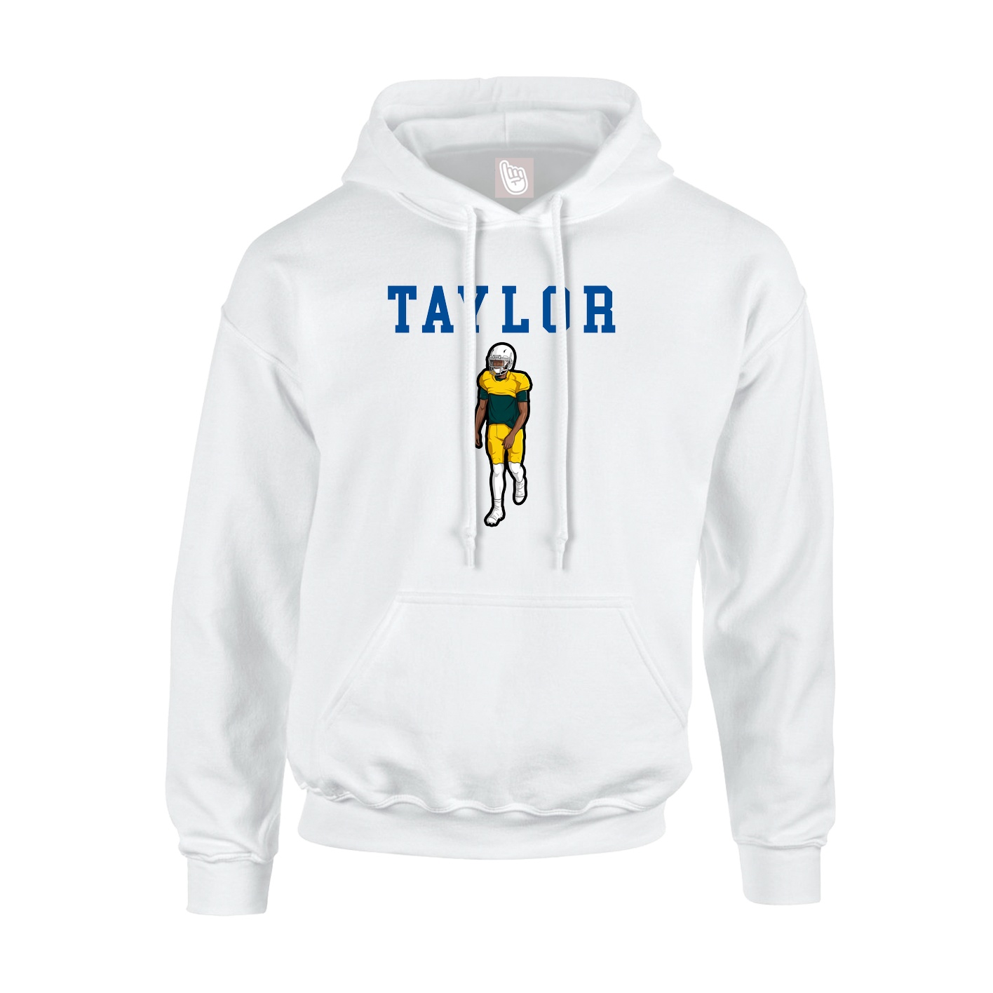 Hoodie — Shirsey in White