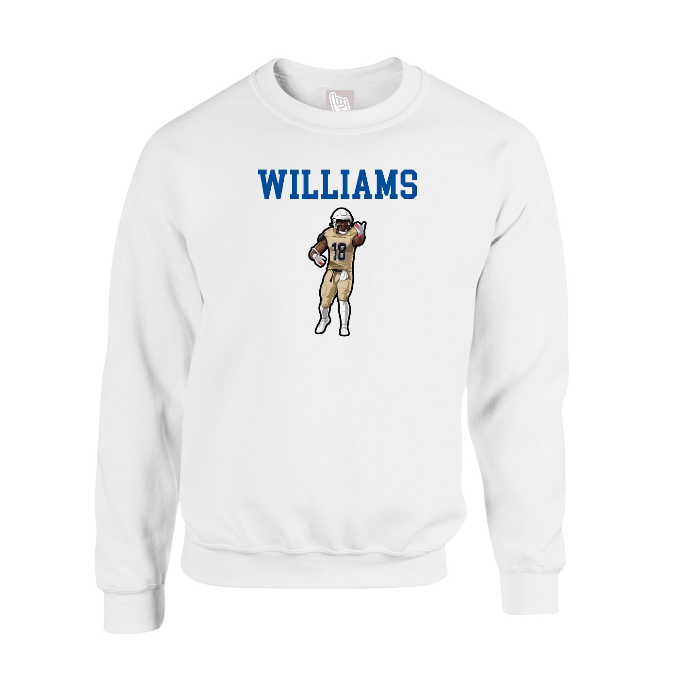 Fleece Crew — Shirsey in White