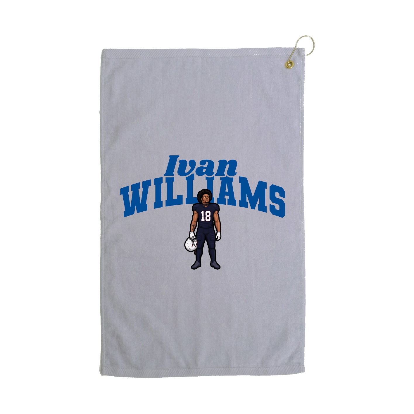 Golf Towel — Signature Arch in Grey