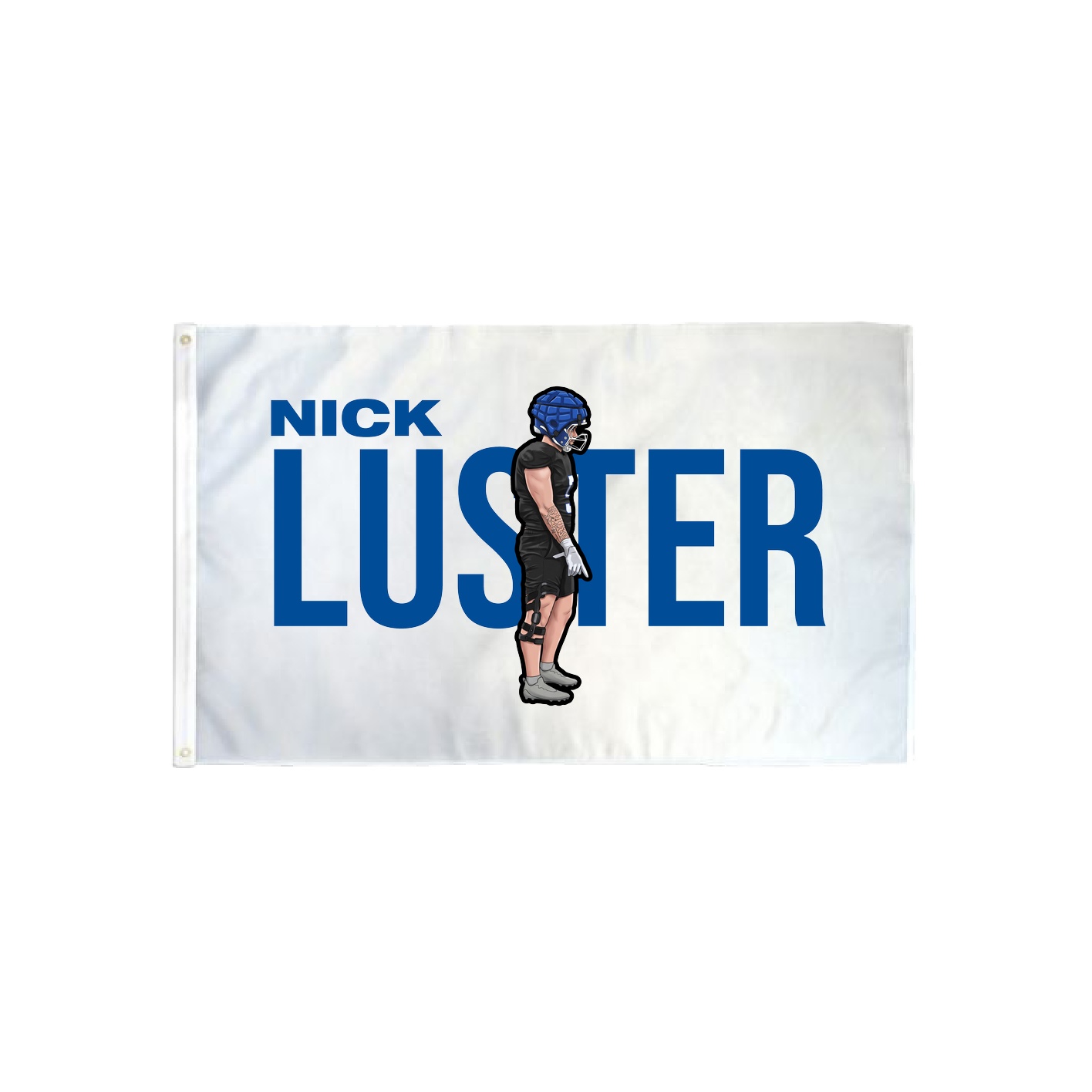 3x5 Flag — Player Name in Classic