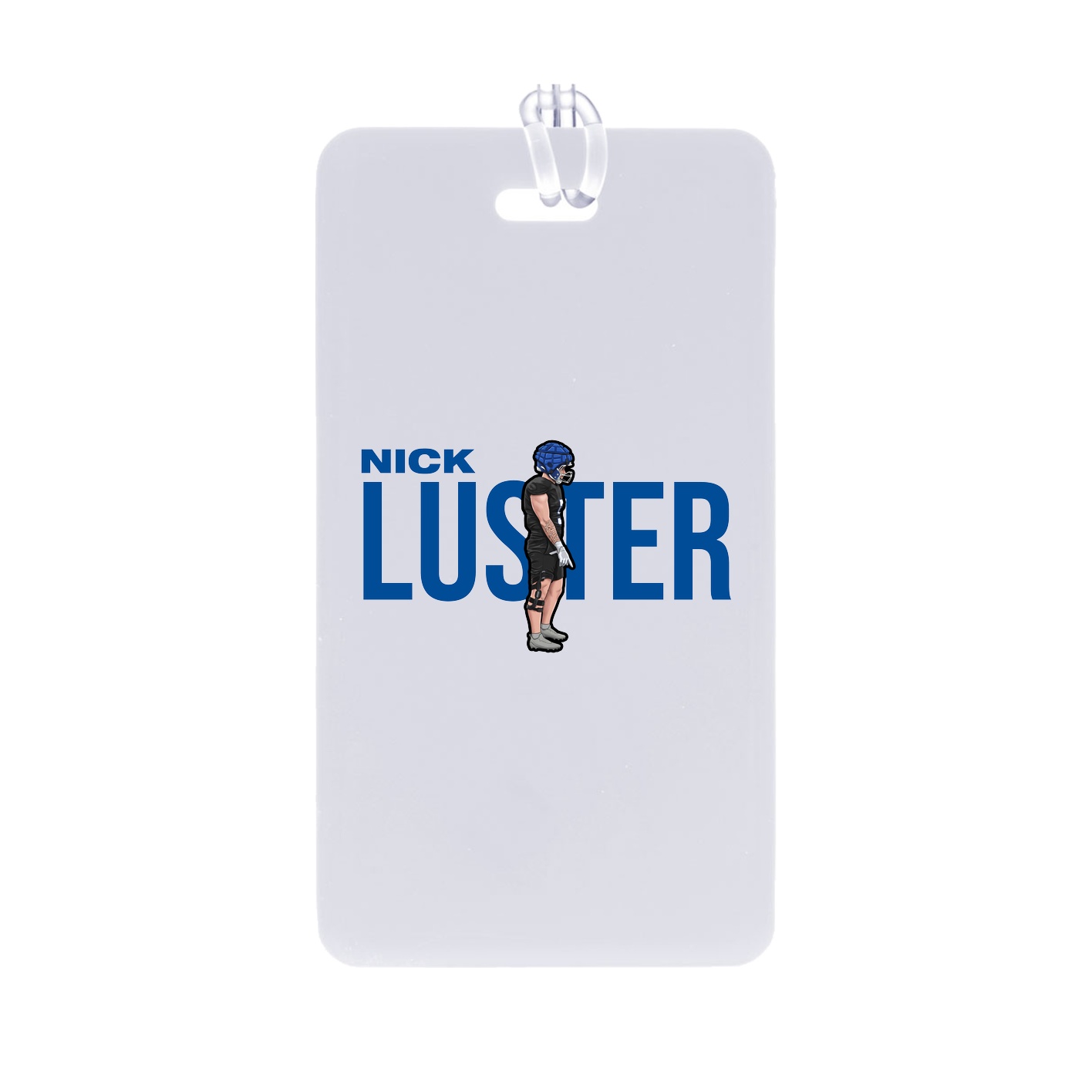 Bag Tag — Player Name in Classic