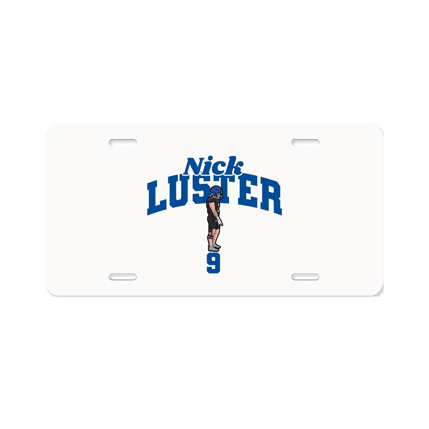 License Plate — Signature Arch in Classic