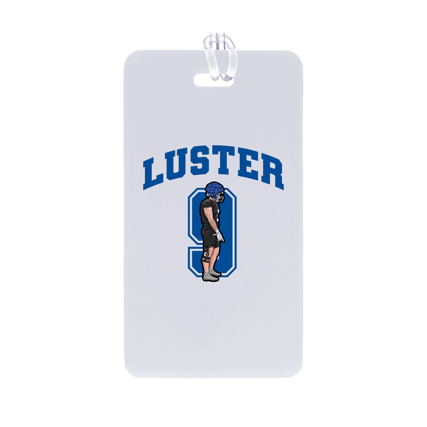 Bag Tag — Number in Classic