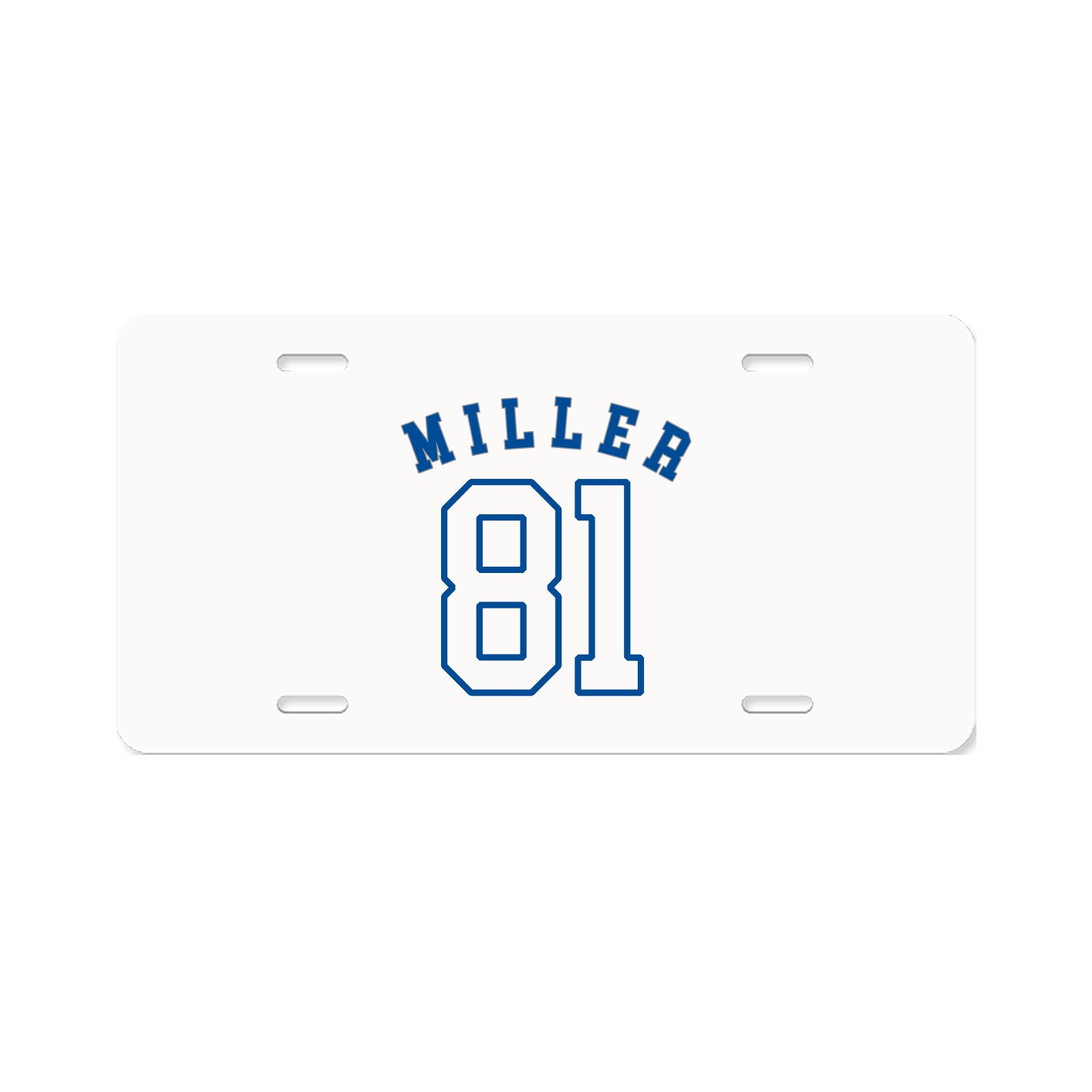 License Plate — Shirsey Arch in Classic