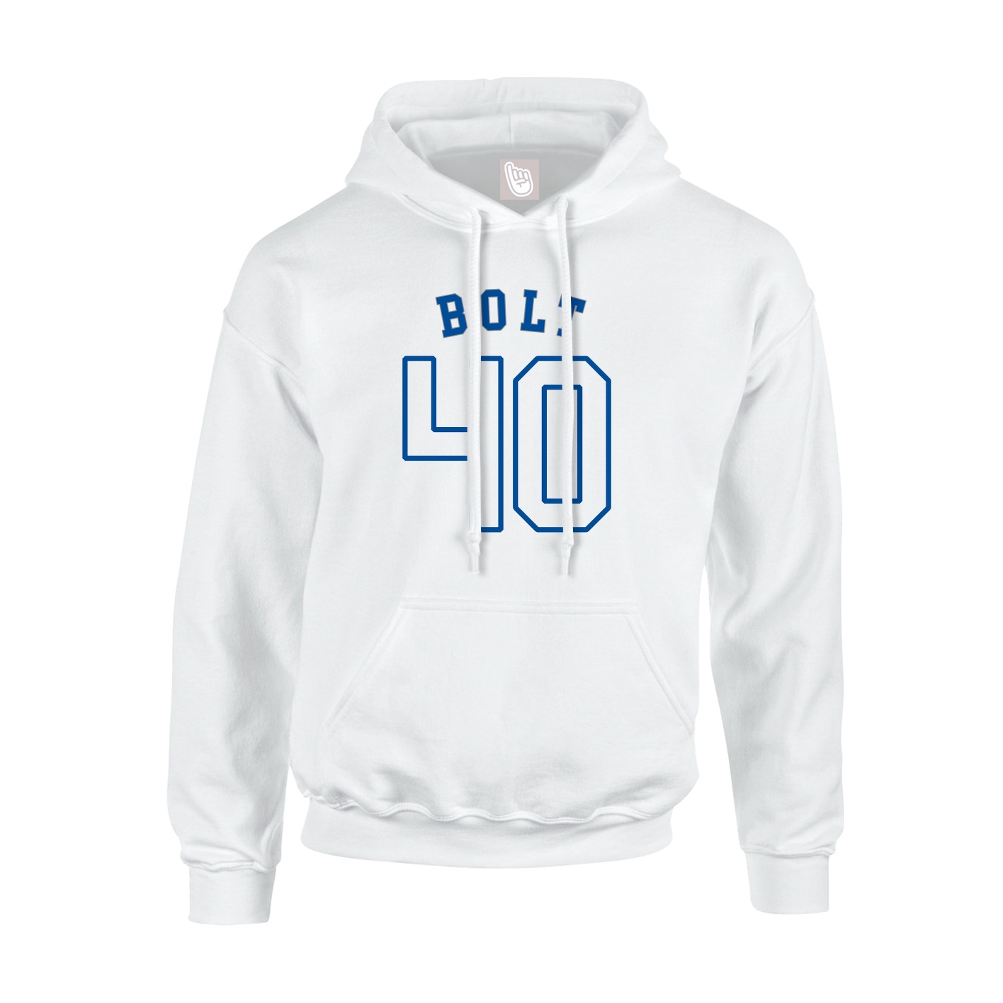 Hoodie — Shirsey Arch in White