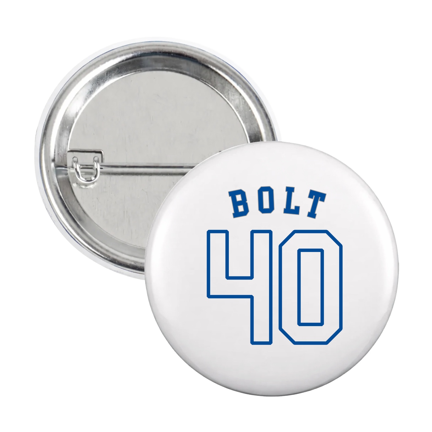 Game Day Button — Shirsey Arch in White