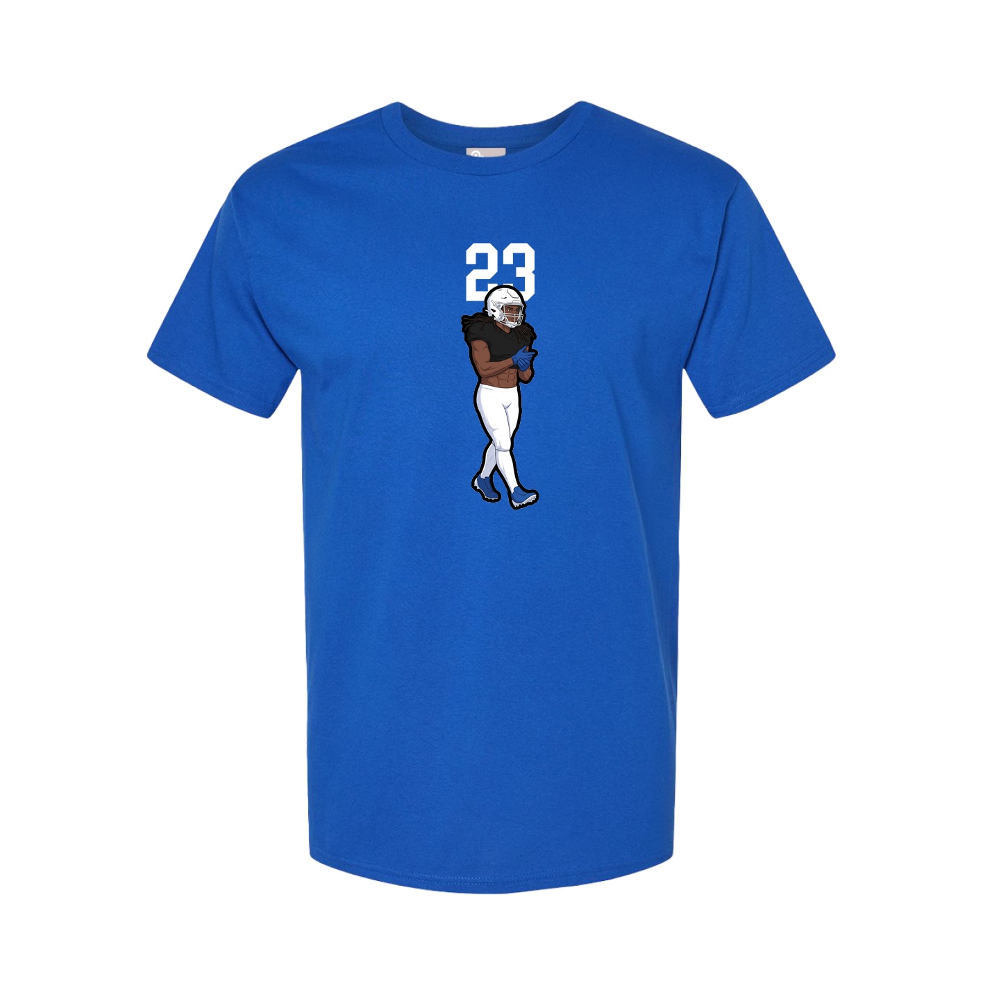 Tee — Number Top in Royal
