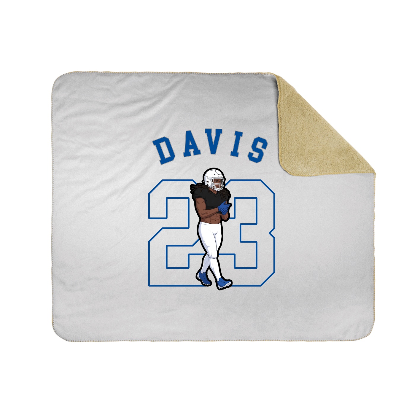 Throw Blanket — Shirsey Arch in White