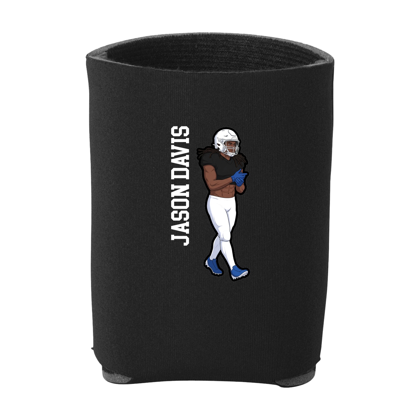Can Holder — Name Vertical in Black