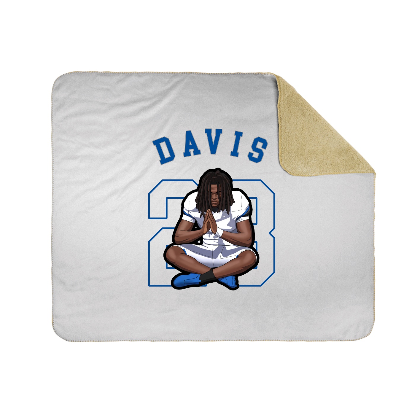 Throw Blanket — Shirsey Arch in White