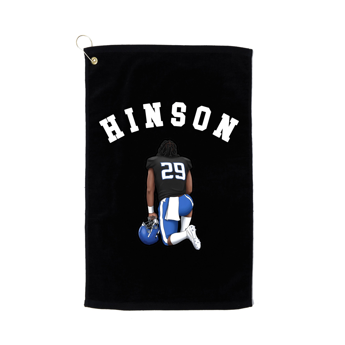 Golf Towel — Shirsey Arch in Black