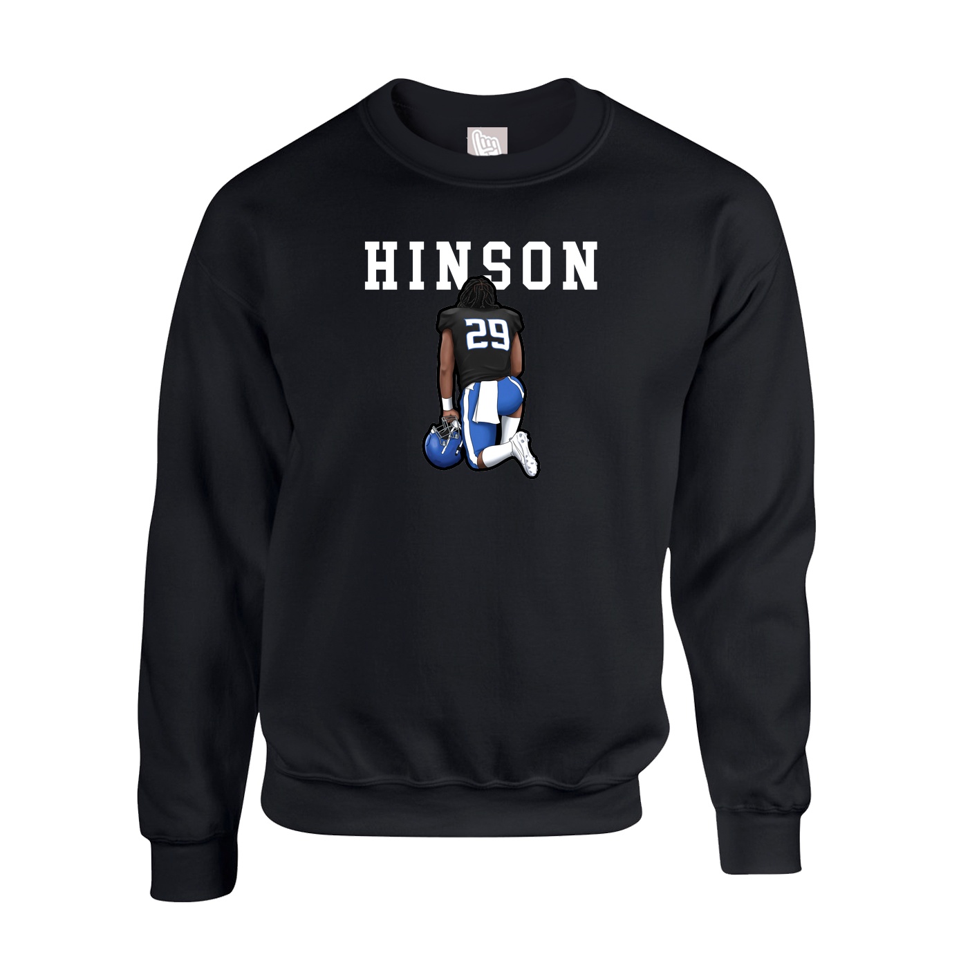 Fleece Crew — Shirsey in Black