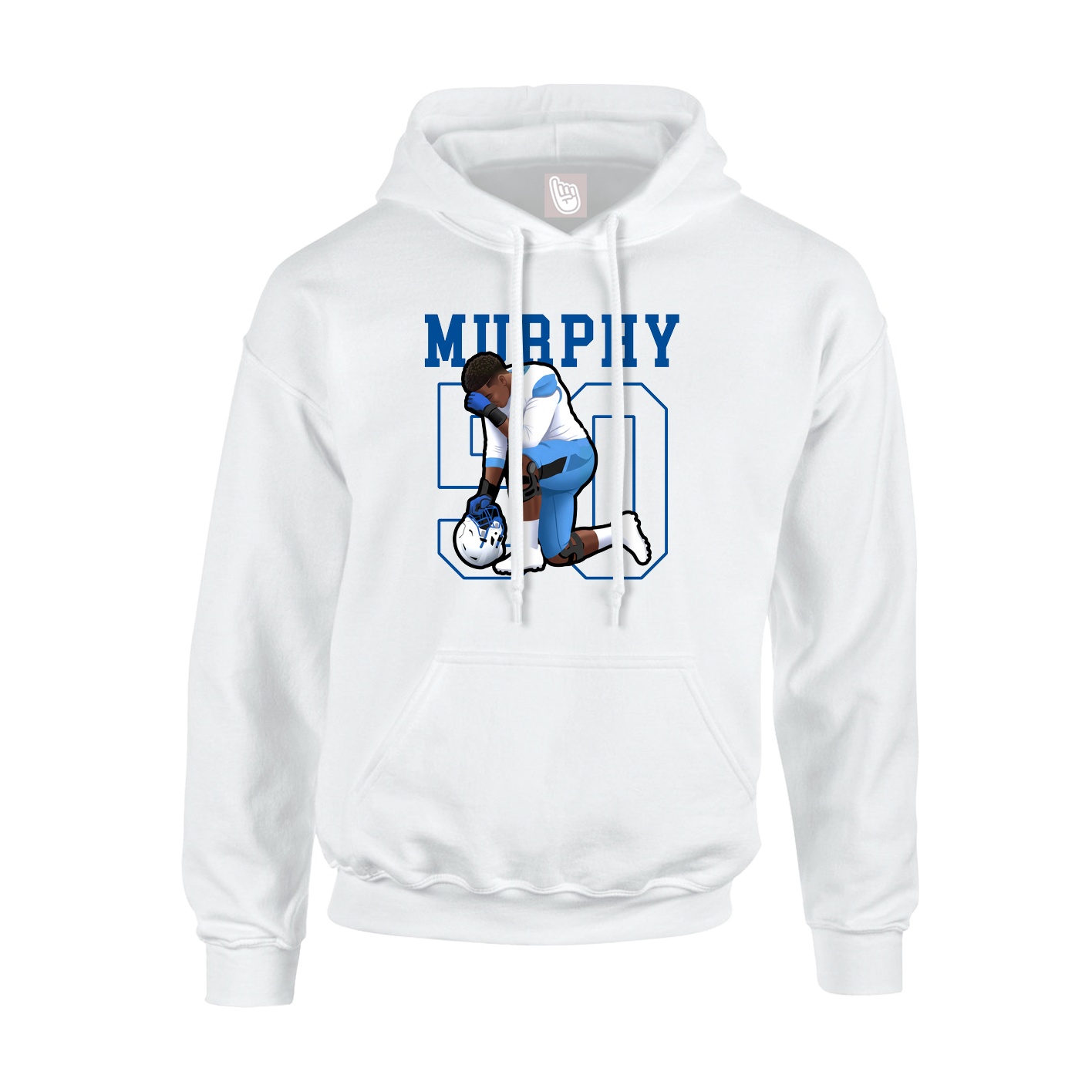 Hoodie — Shirsey in White