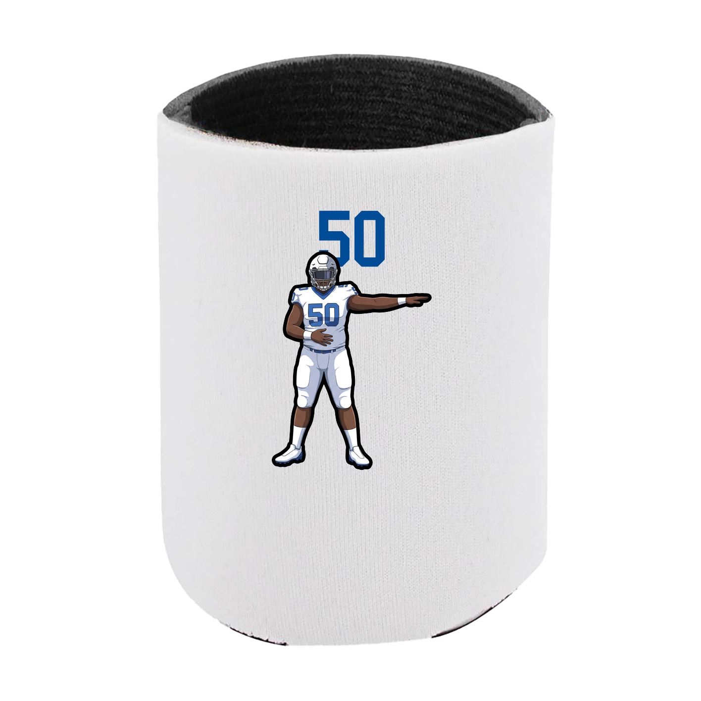 Can Holder — Number Top in White