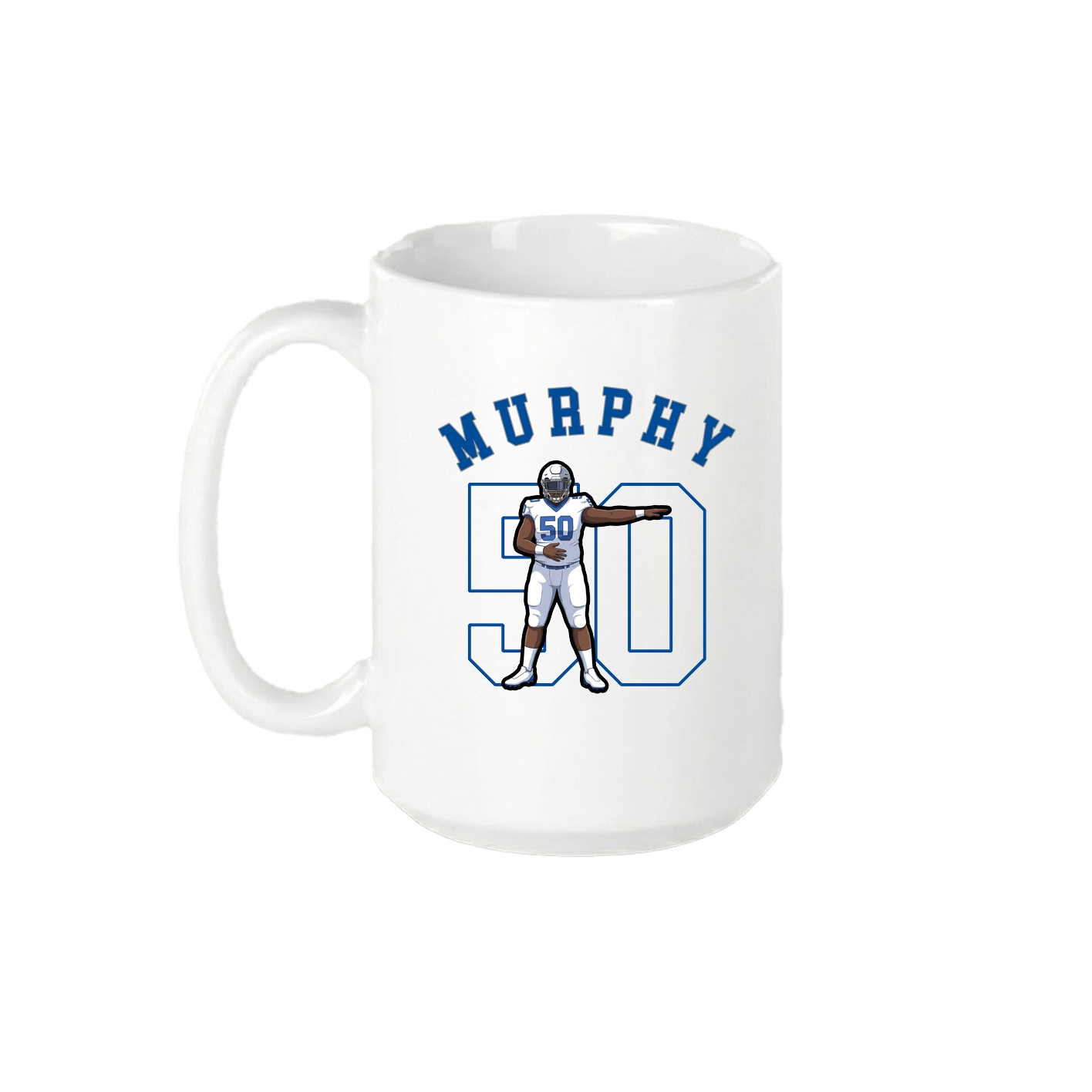 15oz Coffee Mug — Shirsey Arch in White