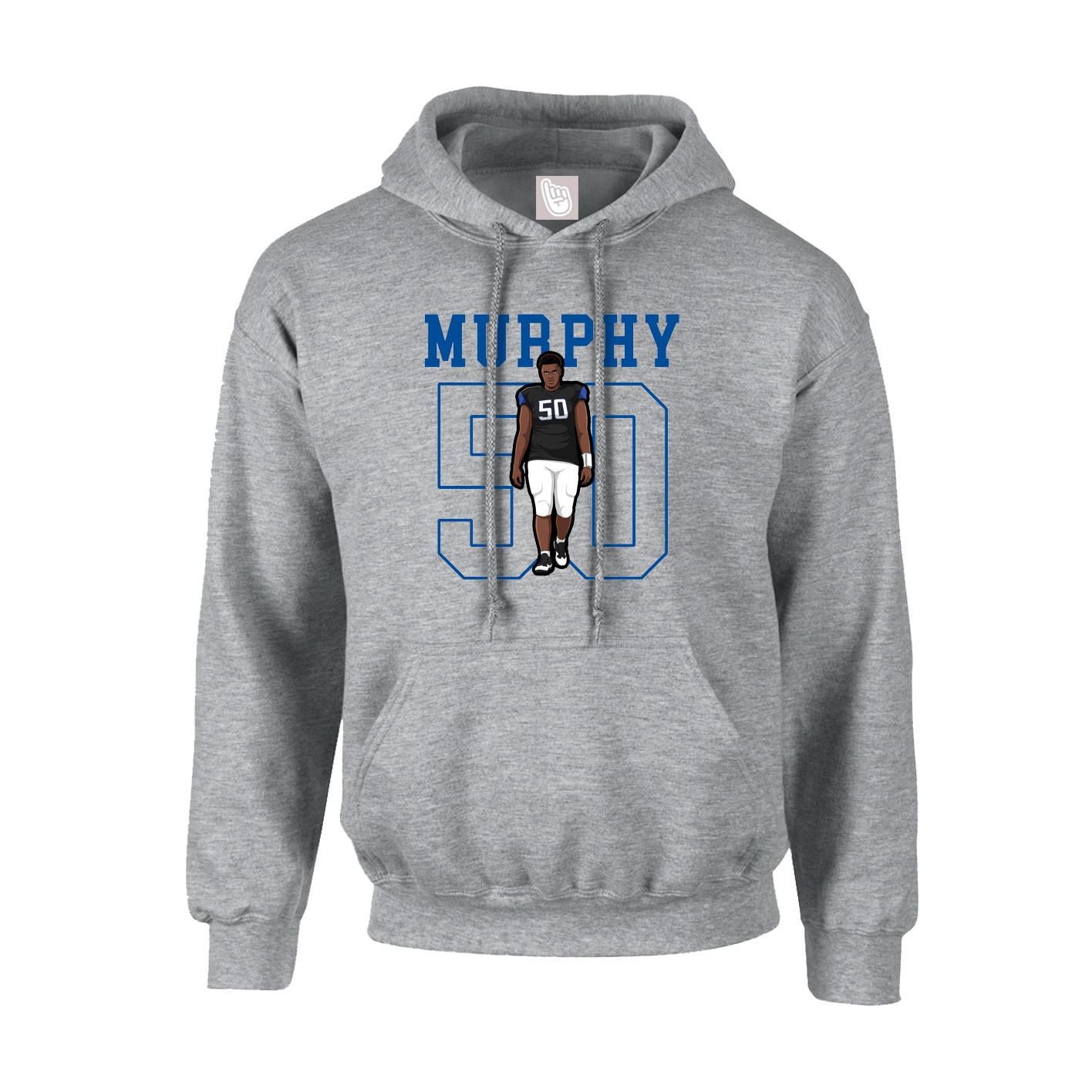 Hoodie — Shirsey in Grey