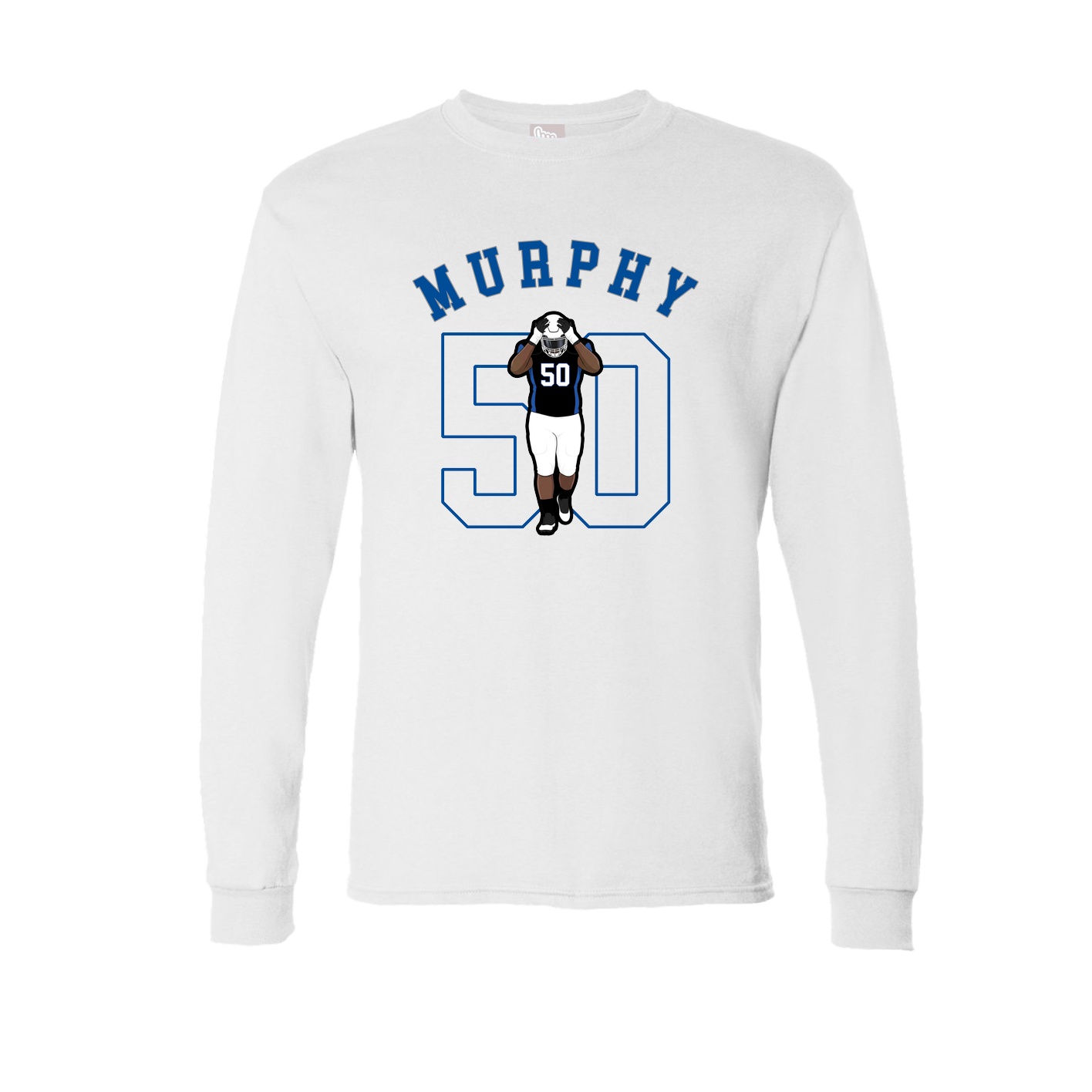 Long Sleeve Tee — Shirsey Arch in White