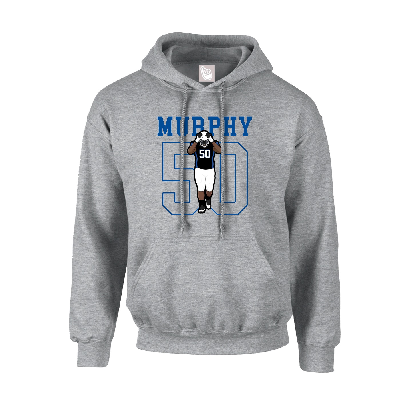 Hoodie — Shirsey in Grey