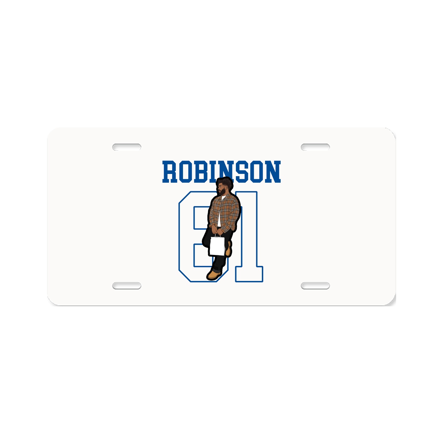 License Plate — Shirsey in Classic