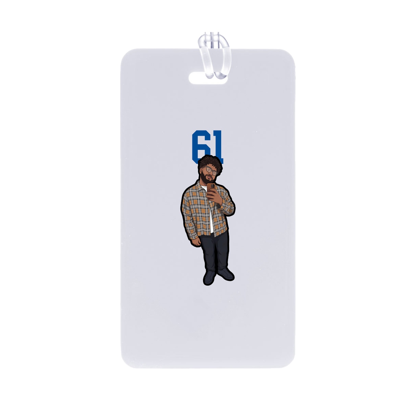 Bag Tag — Number Top in Classic
