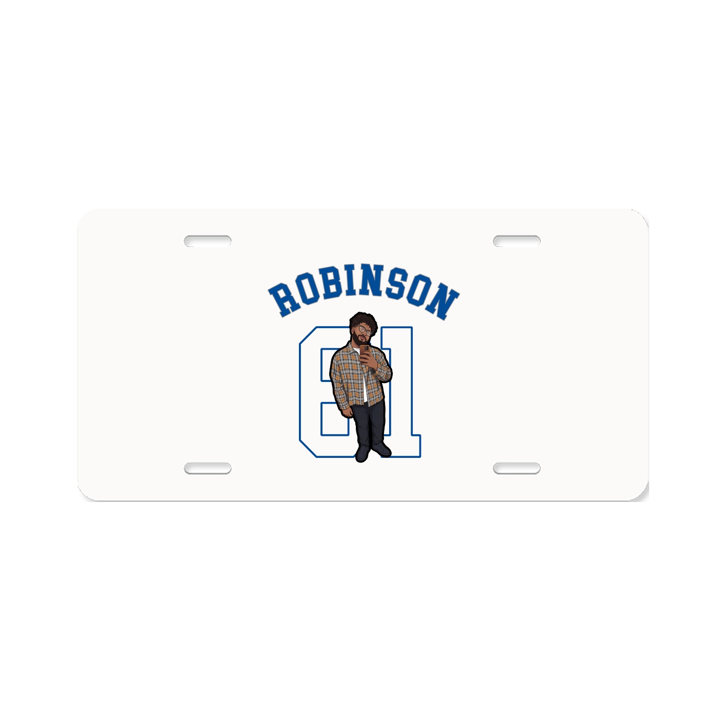 License Plate — Shirsey Arch in Classic