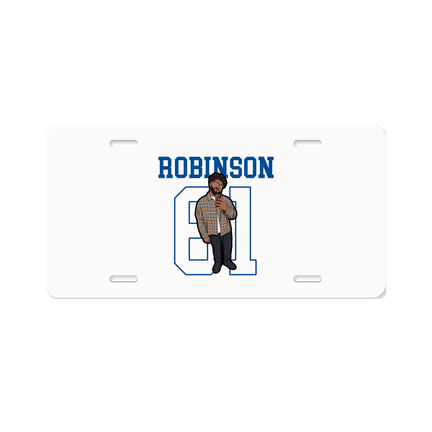 License Plate — Shirsey in Classic