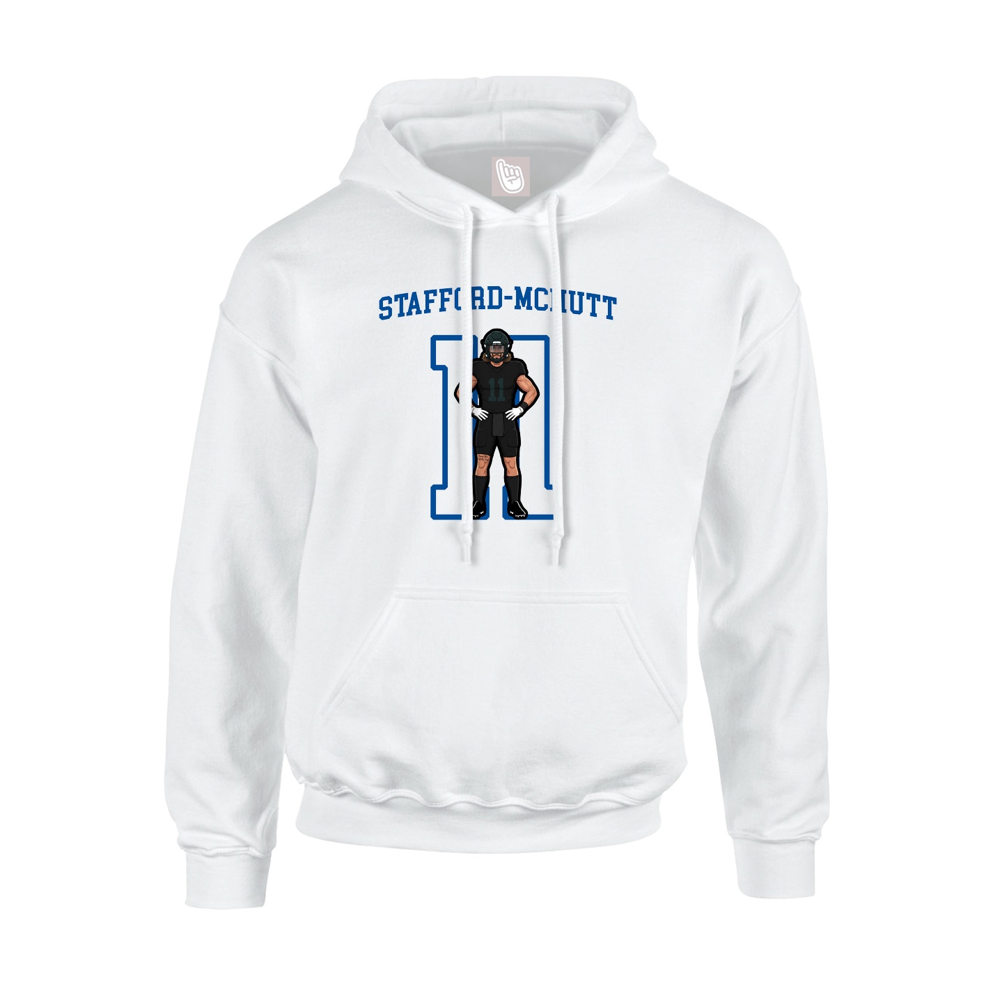 Youth Hoodie — Shirsey in White