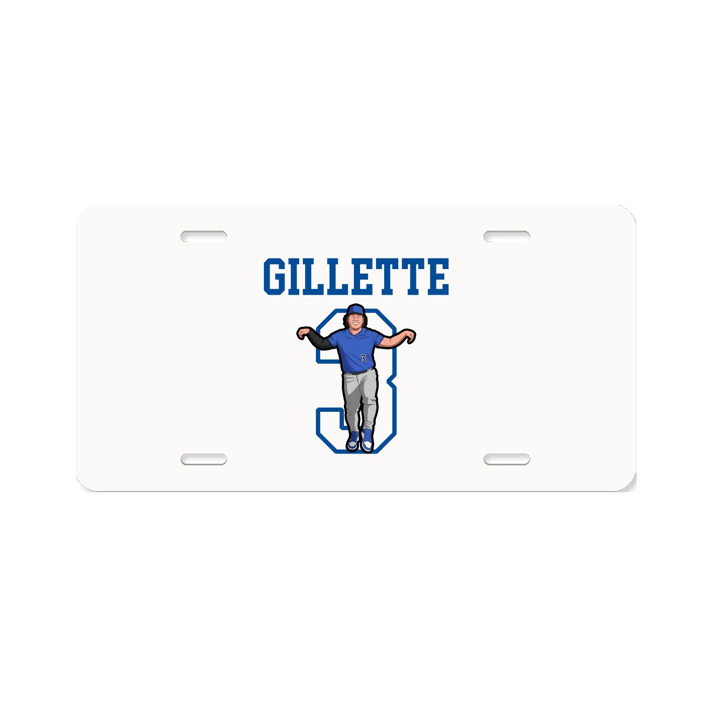 License Plate — Shirsey in Classic
