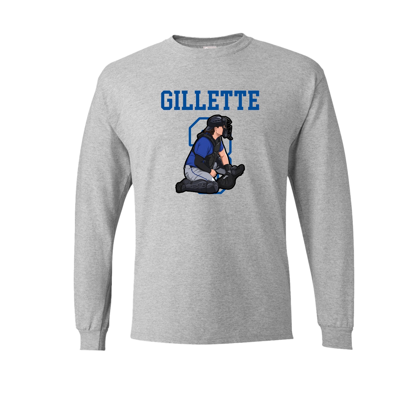 Long Sleeve Tee — Shirsey in Grey