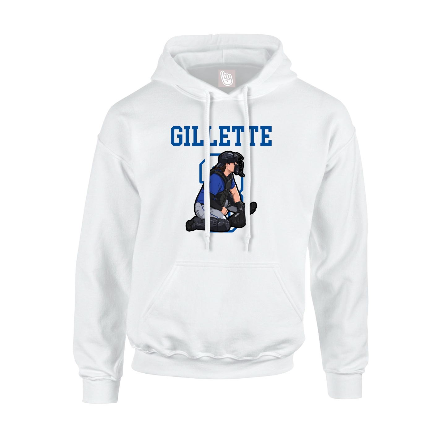 Hoodie — Shirsey in White