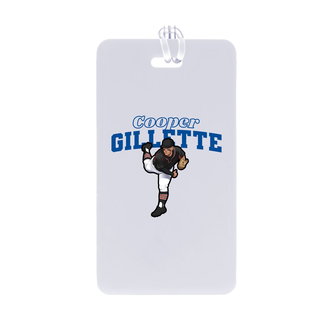 Bag Tag — Name Arch in Classic