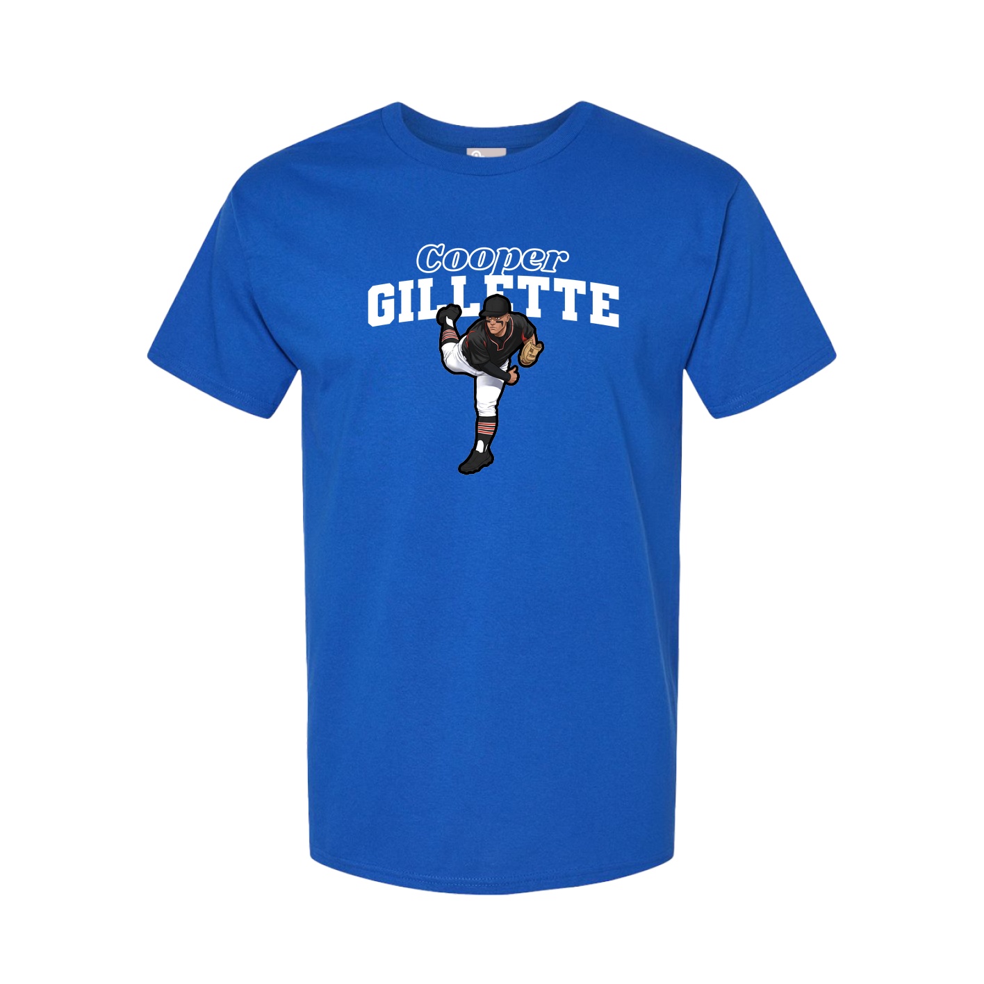 Tee — Name Arch in Royal