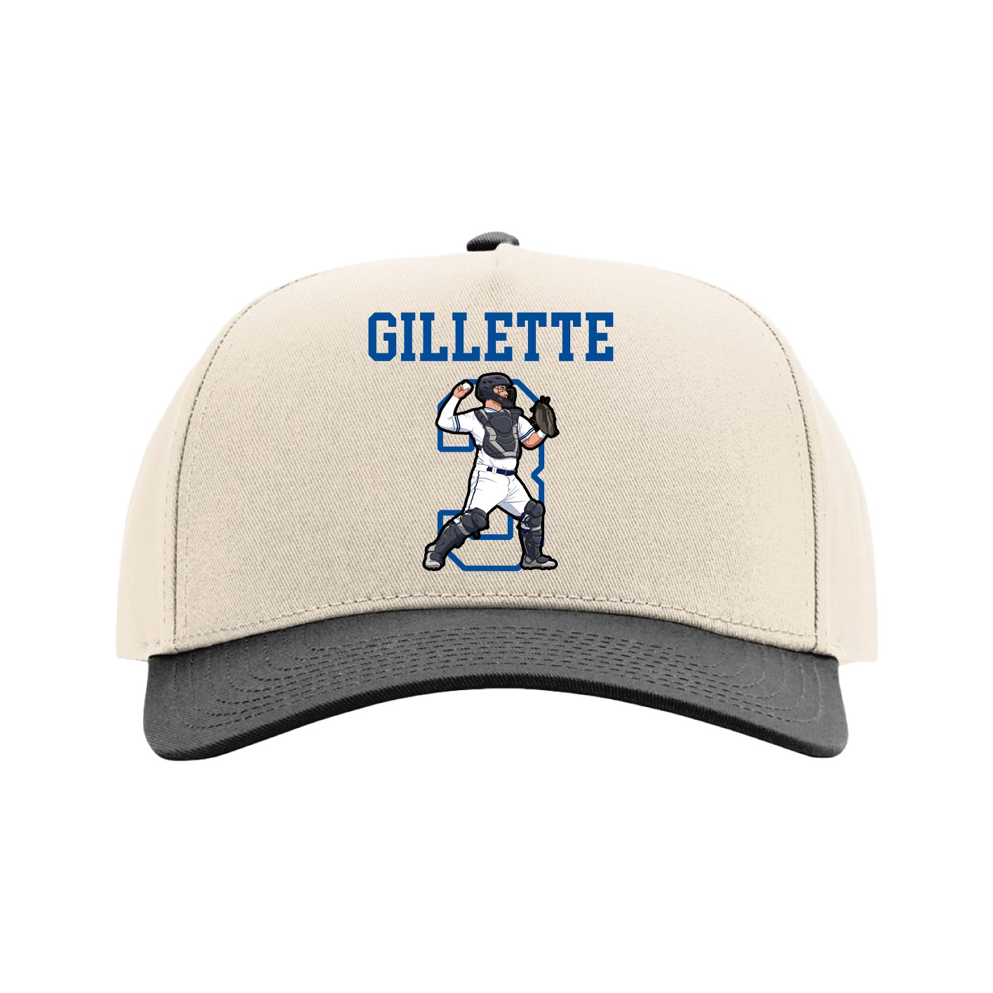 Full Fabric Five-Panel Champ Cap