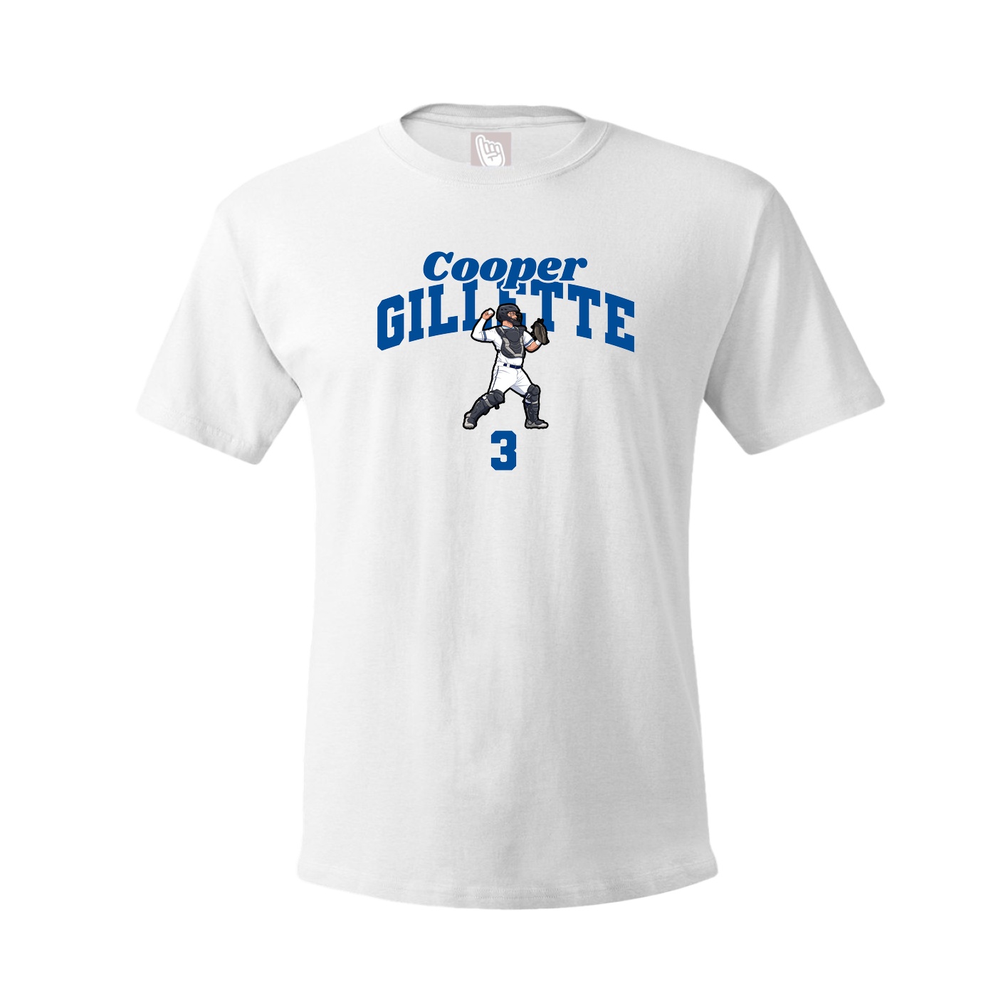 Tee — Signature Arch in White