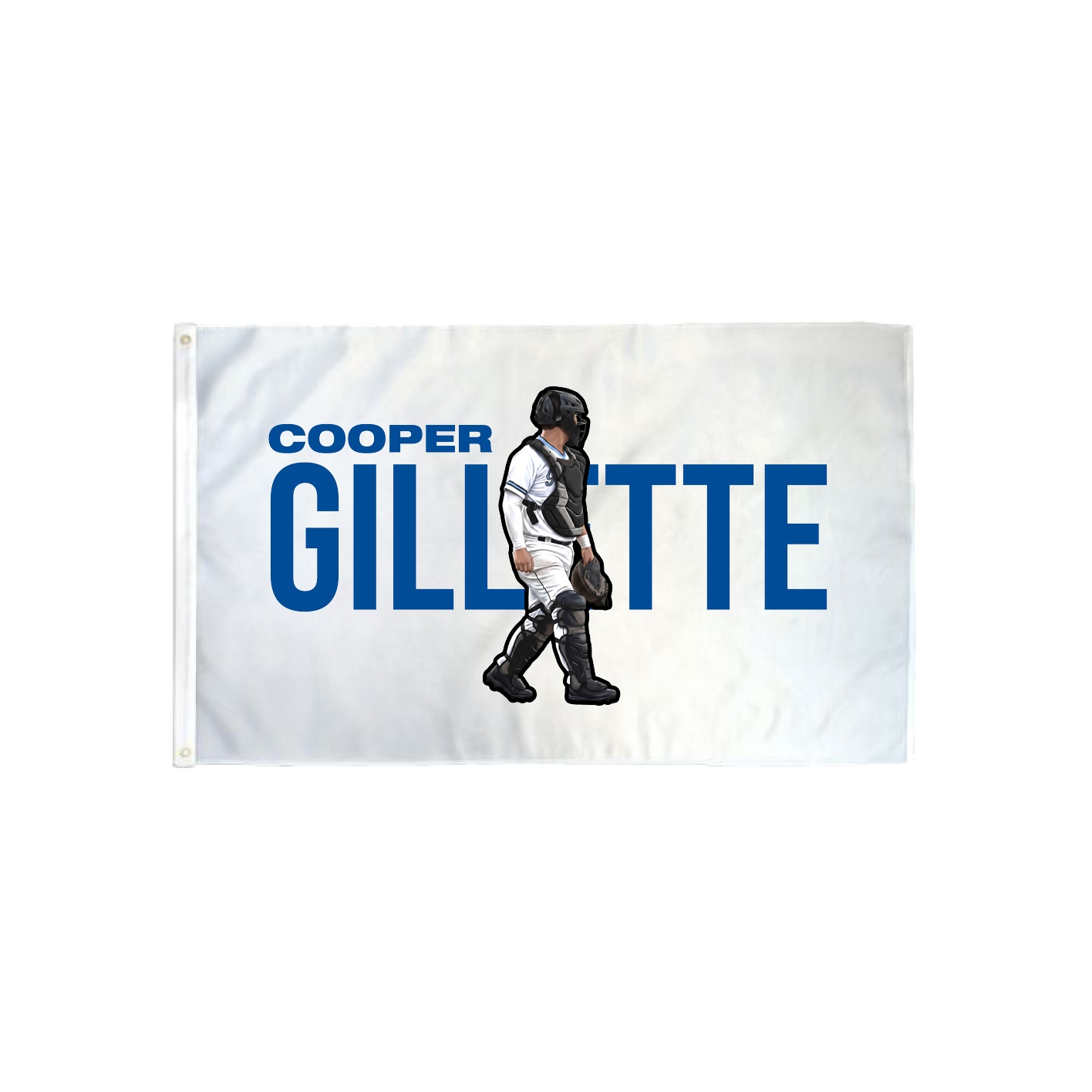 3x5 Flag — Player Name in Classic