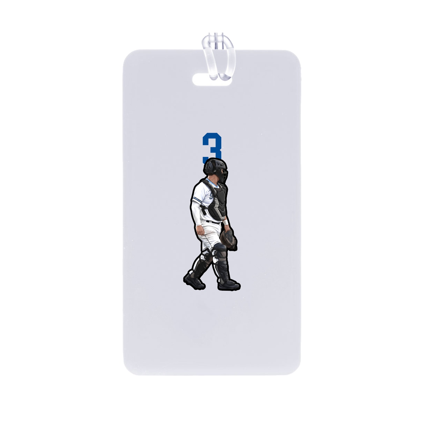 Bag Tag — Number Top in Classic