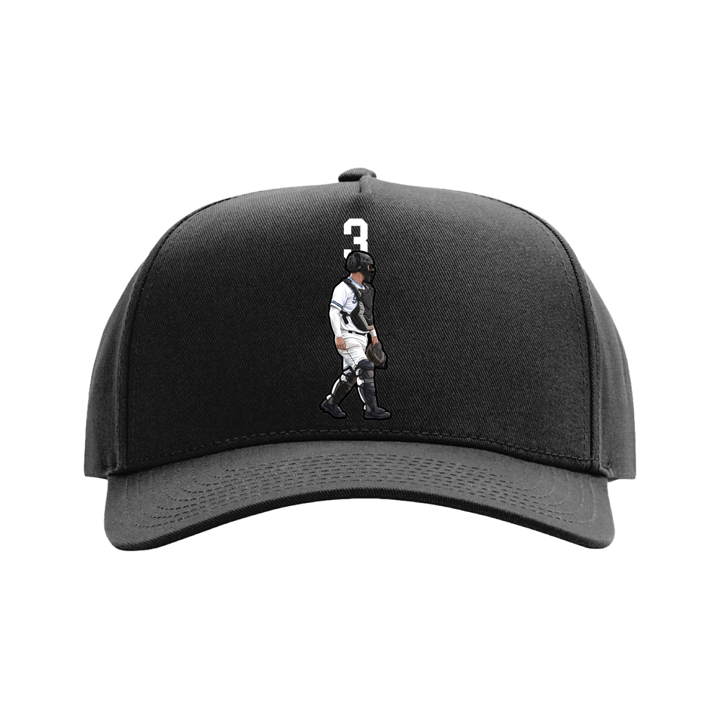 Full Fabric Five-Panel Champ Cap