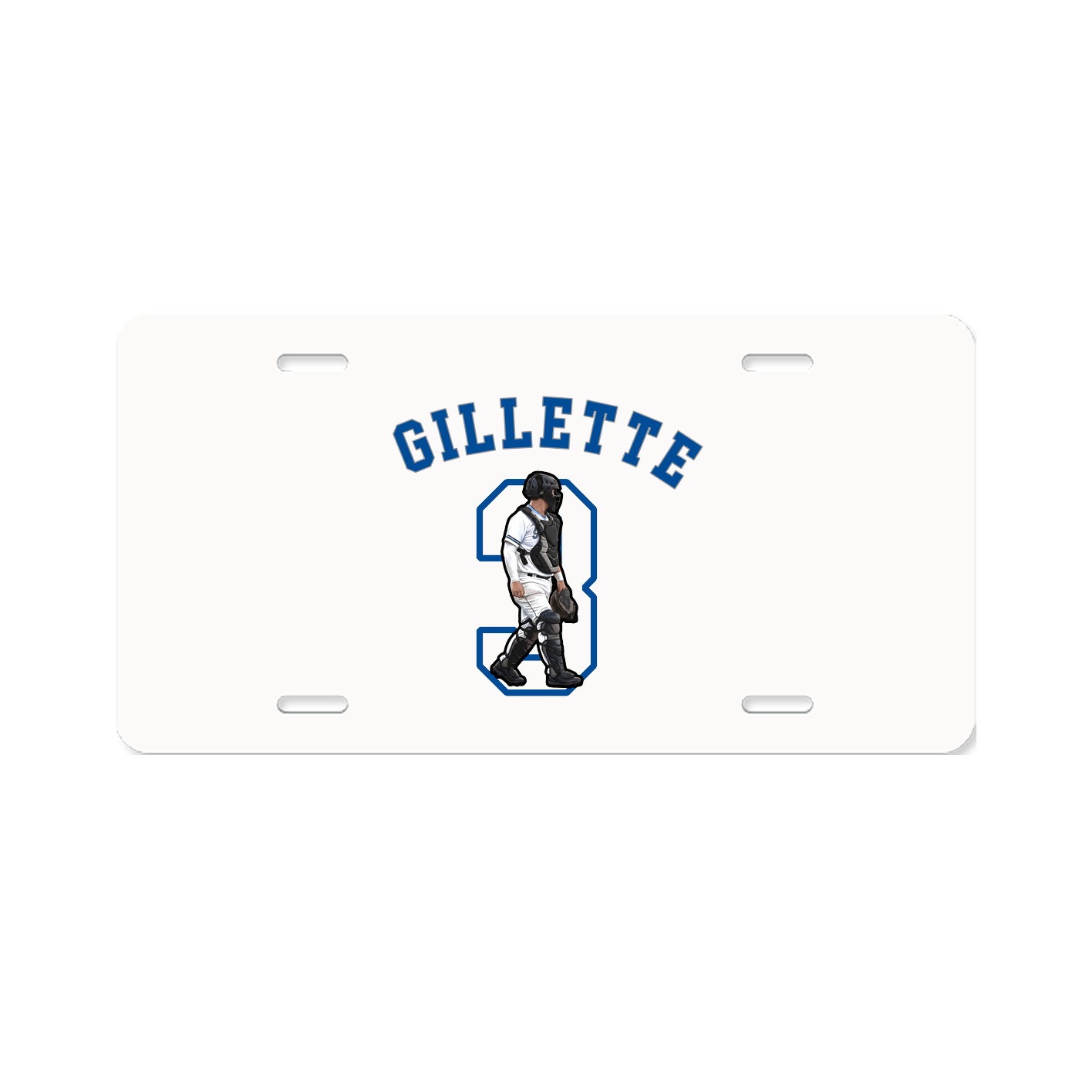 License Plate — Shirsey Arch in Classic