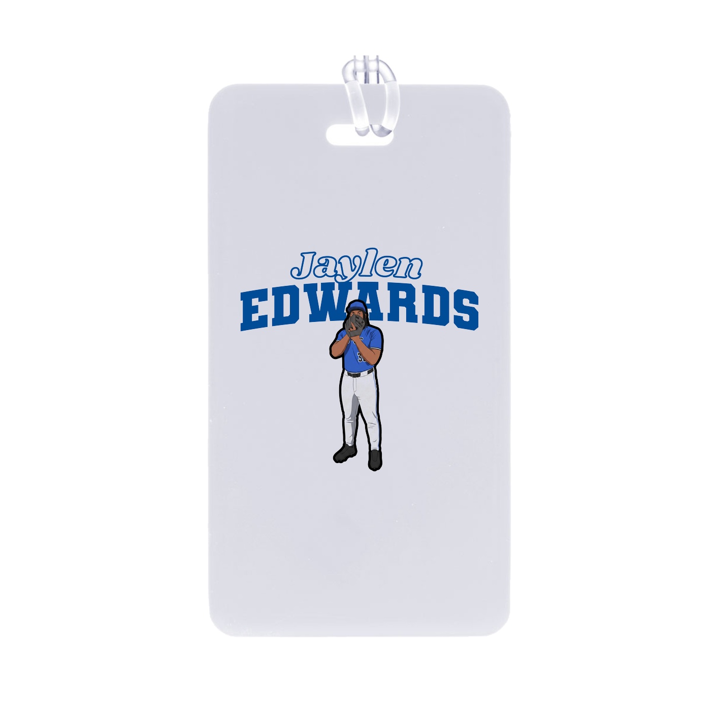 Bag Tag — Name Arch in Classic