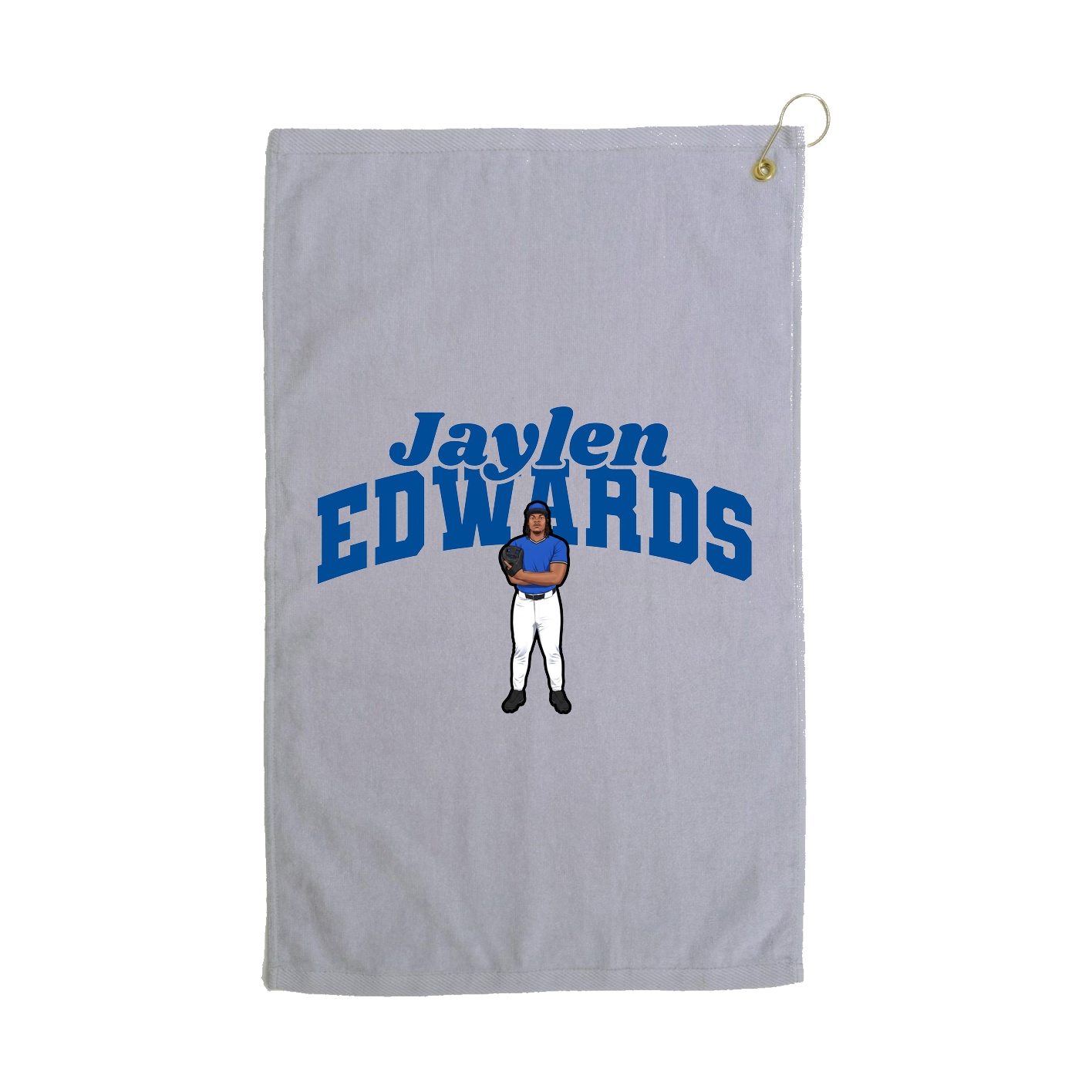 Golf Towel — Signature Arch in Grey