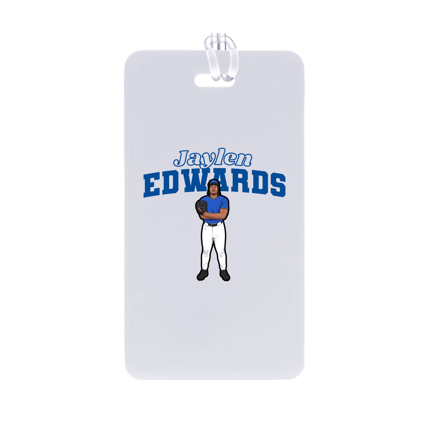 Bag Tag — Name Arch in Classic