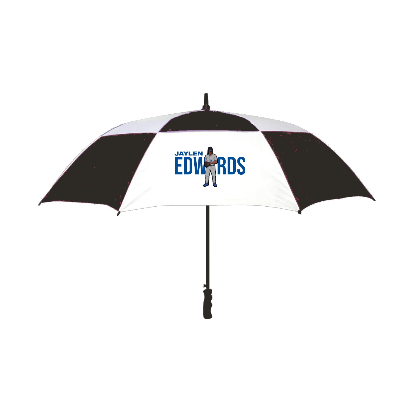 Golf Umbrella — Player Name in Black