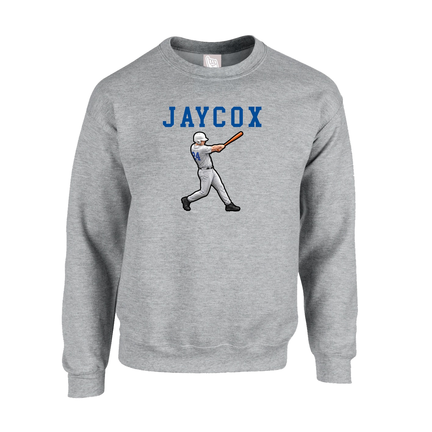 Fleece Crew — Shirsey in Grey