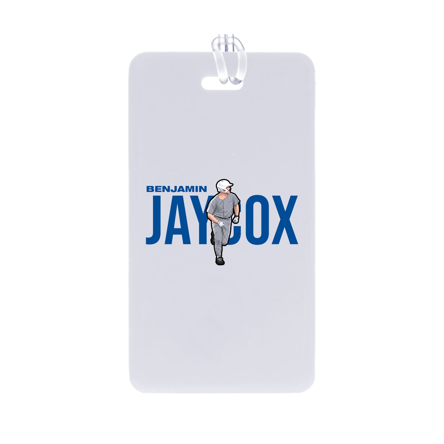 Bag Tag — Player Name in Classic